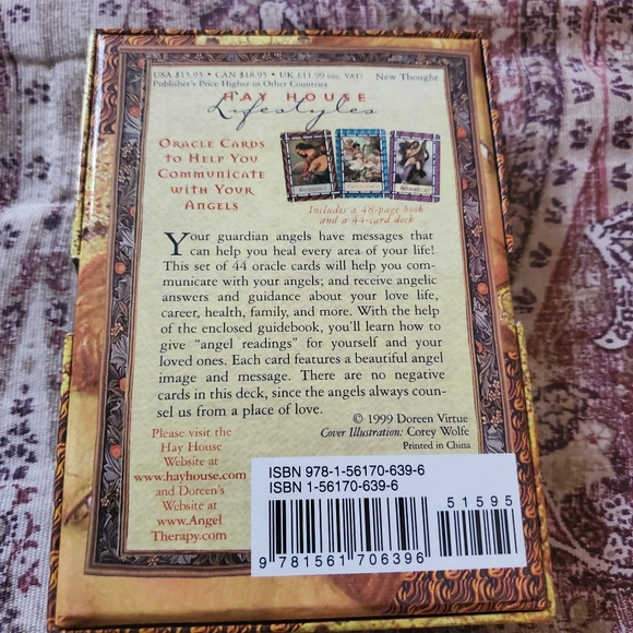 Healing With The Angels Oracle Cards - Picture 2 of 5